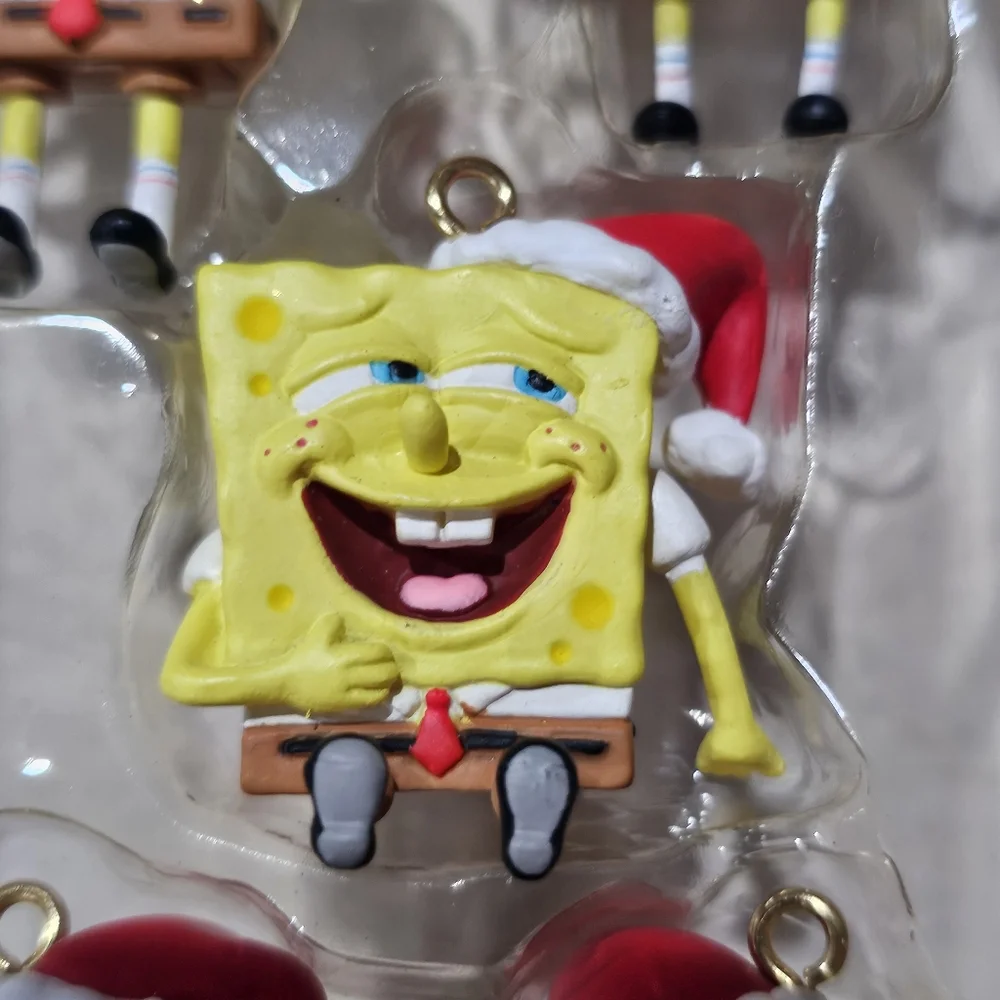 SpongeBob SquarePants Holiday Ornaments Nickelodeon L👀K Christmas in July